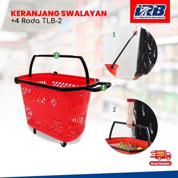 Keranjang Swalayan + Roda TLB-2 - Image 2