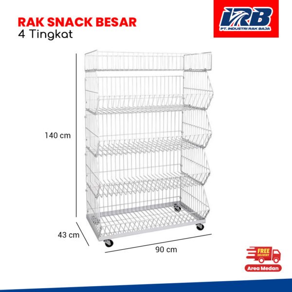 Rak Snack Besar / Rak Chiki Besar - Image 2